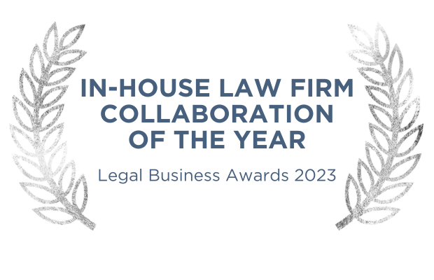 In-House/Law Firm Collaboration of the Year (Legal Business Awards 2023)