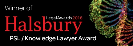 Halsbury Legal Awards logo