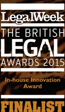 British Legal Awards 2015 Logo