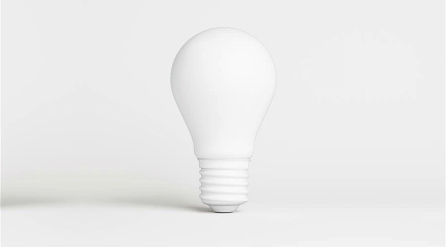 Lightbulb-White-Tech