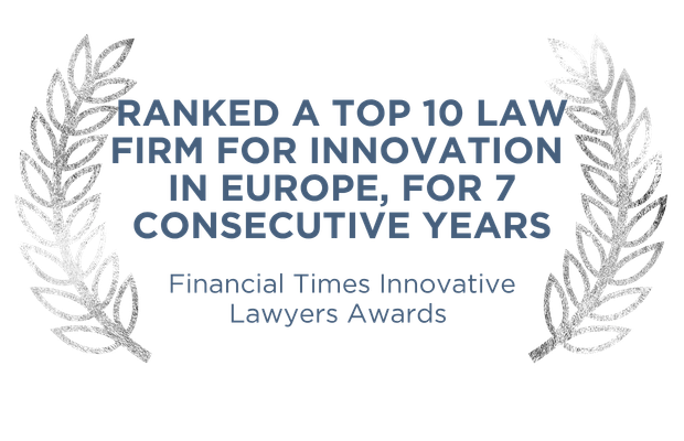 Top 10 Law Firm in Europe for Innovation