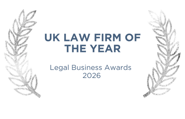 UK Law Firm of the Year - Legal Business Awards 2026