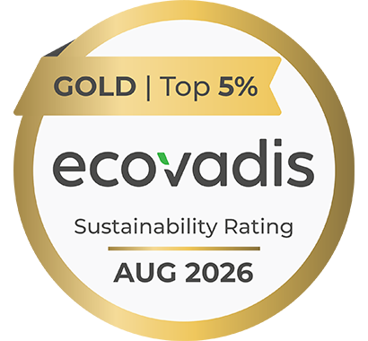 EcoVadis gold medal 2025
