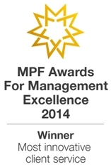 MPF Awards for Management Excellence 2014 logo MPF Awards for Management Excellence 2014 logo