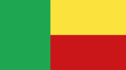Benin flag Benin flag