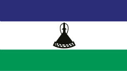 Lesotho flag Lesotho flag