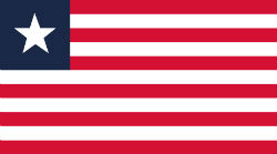 Liberia flag Liberia flag