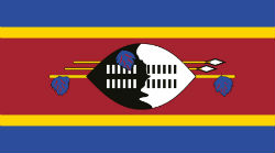 Swaziland flag Swaziland flag