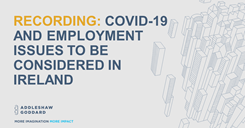 Covid-19 - Employment - Ireland