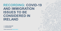 Immigration - Covid-19 - Ireland