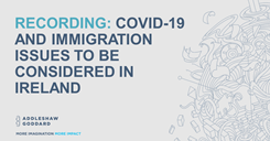 Immigration - Covid-19 - Ireland Immigration - Covid-19 - Ireland