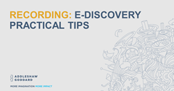 E-Discovery Practical Tips - Ireland