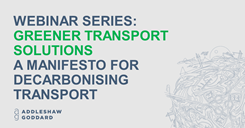 Transport - Webinar - Greener Transport Solutions