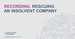 Insolvency - Ireland - Covid-19