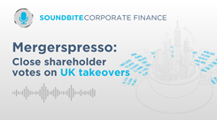 Corporate Finance Podcast: Mergerspresso - Episode 4 Corporate Finance Podcast: Mergerspresso - Episode 4