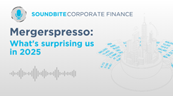 Corporate Finance soundbite: Mergerspresso - Episode 13 Corporate Finance soundbite: Mergerspresso - Episode 13
