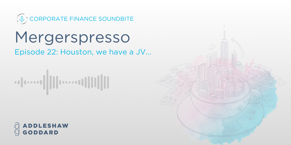 Episode 22: "Houston, we have a JV…"