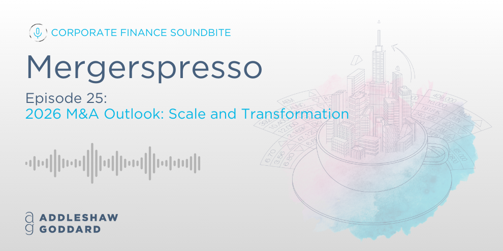 Mergerspresso Episode 25
