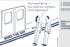Equal pay gap cartoon