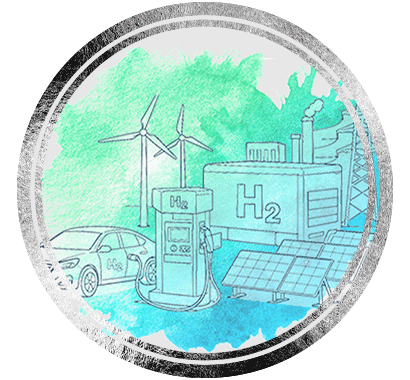 Hydrogen windmill imagery