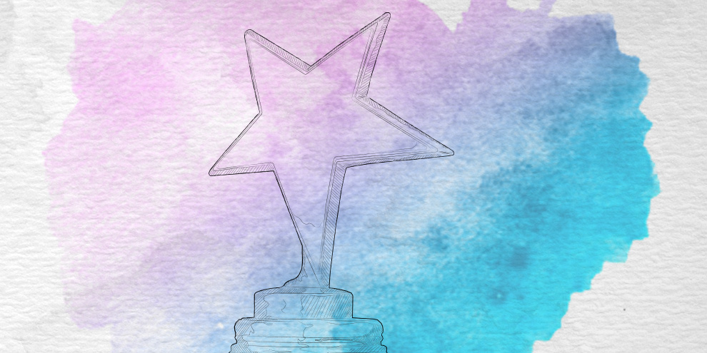 Award - Star drawing