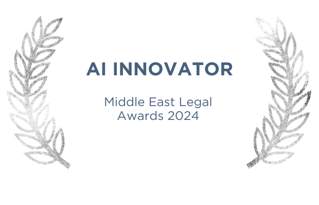 Middle East Legal Awards - AI Innovator 