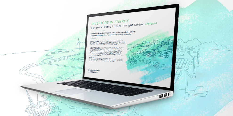 Ireland report in laptop
