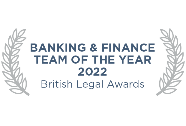 Banking & Finance Team of the Year 2022 - Best Legal Awards