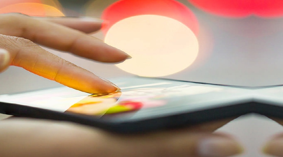 Woman using tablet Woman using tablet