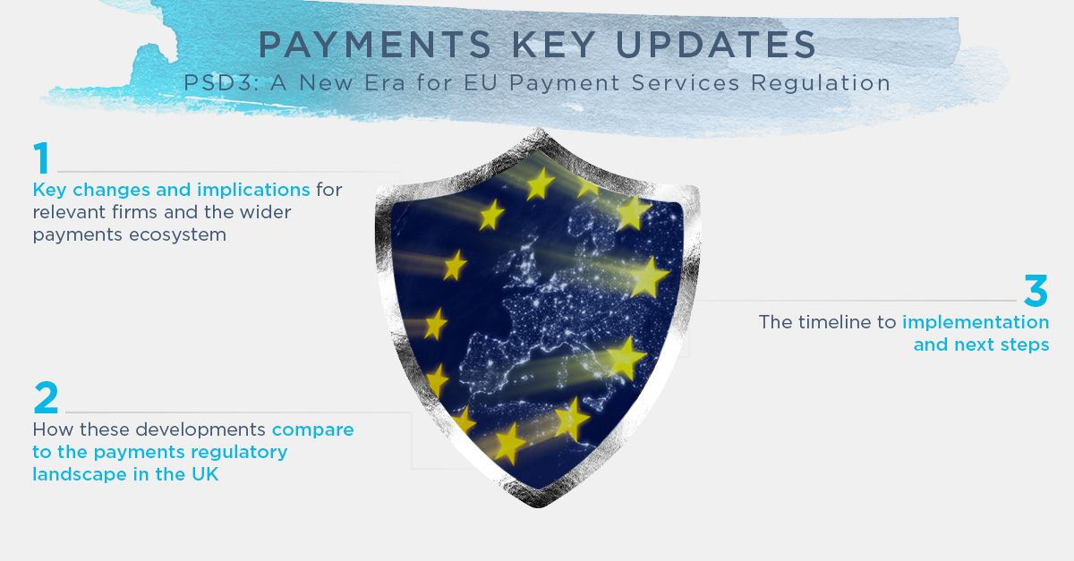 Payments key updates infographic